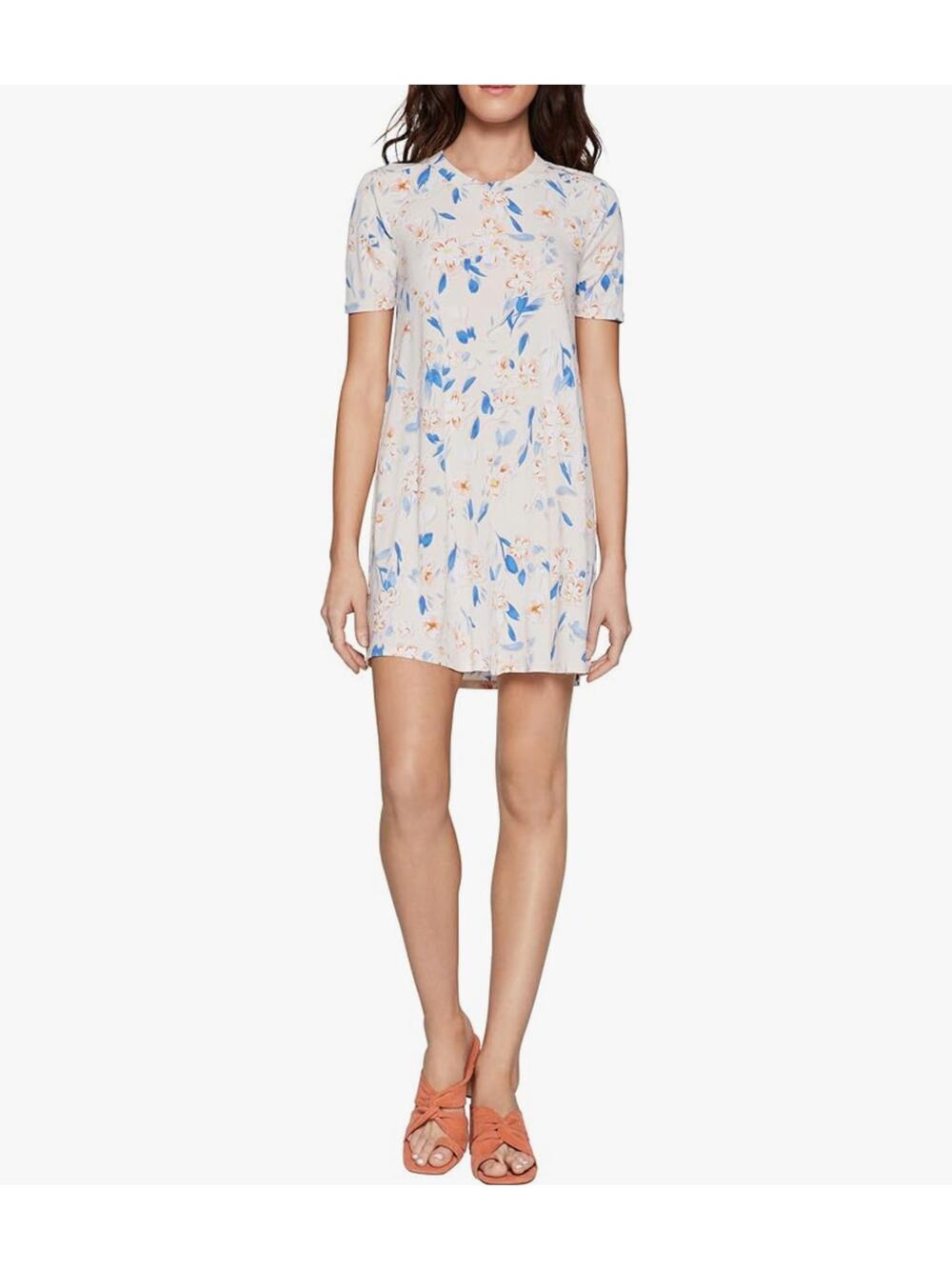 BcbGeneration Spring Floral short Sleeve Dress Size S Small NWT Multicolor
